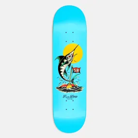 5Boro Skateboards - 8.0 Manhattan Marlin Fish Series Skateboard Deck