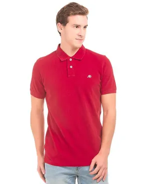 Aeropostale Solid Pique Polo Shirt