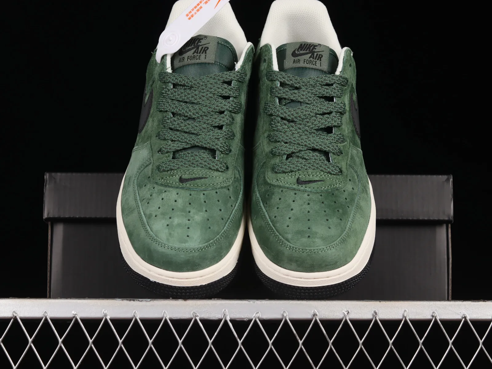 Akira x Nike Air Force 1 07 Low Suede Dark Green Black DB2575-002