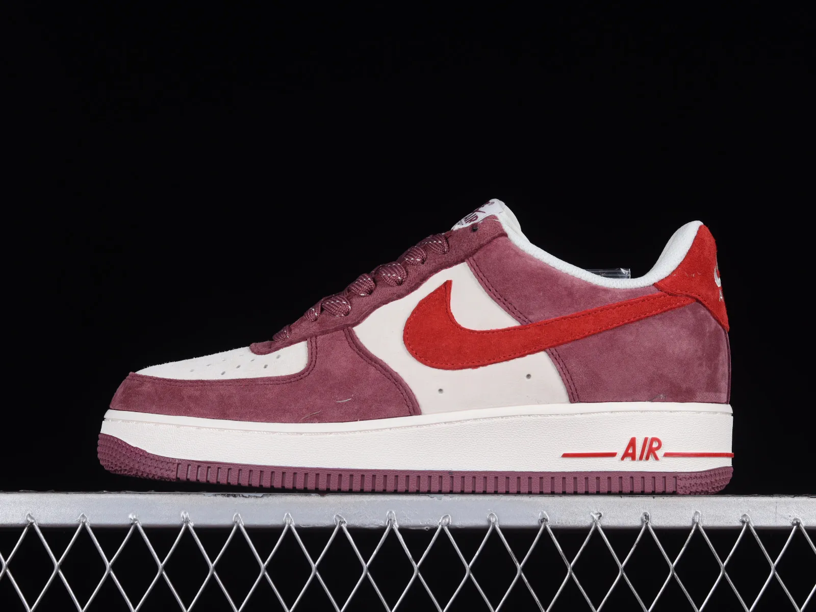 Akira x Nike Air Force 1 07 Low Suede Red White DH3966-923