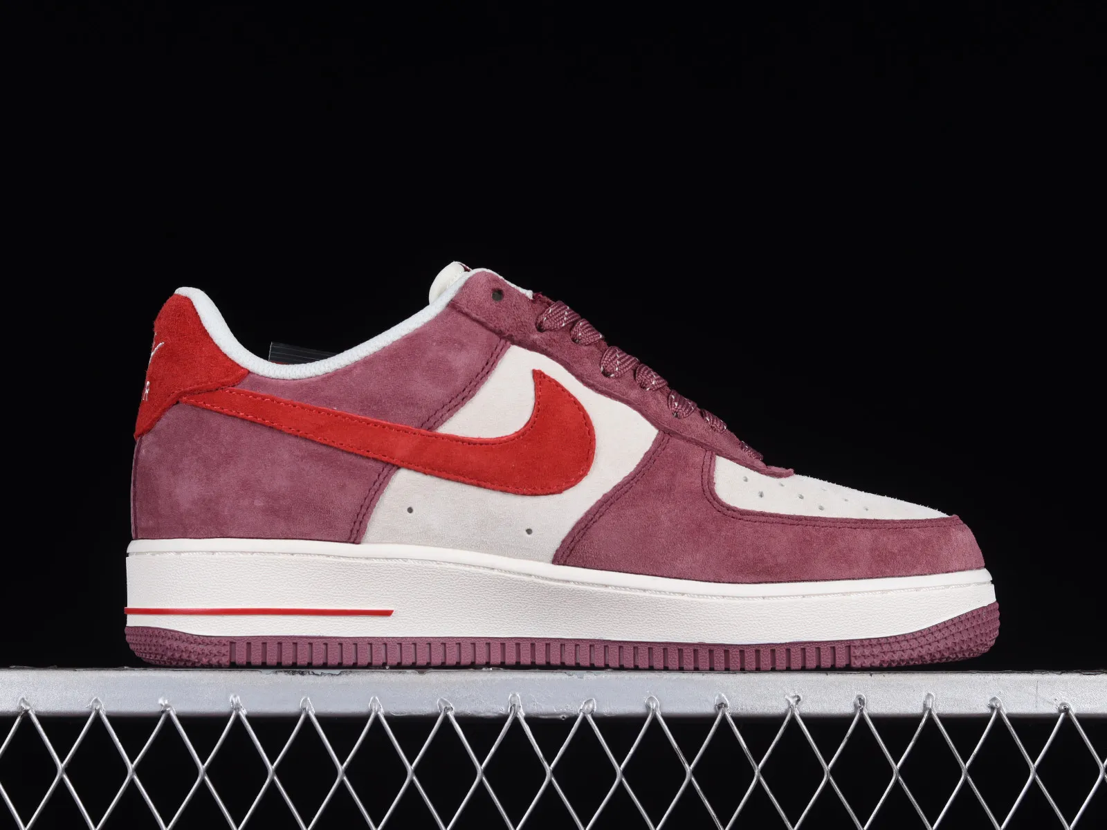 Akira x Nike Air Force 1 07 Low Suede Red White DH3966-923