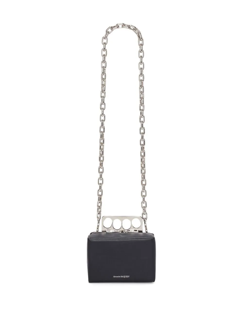 Alexander McQueen    Alexander Mc Queen Grip Mini Leather Crossbody Bag