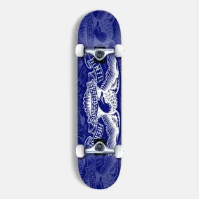 Anti Hero Skateboards - 7.5 Repeater Eagle Complete Skateboard - Blue / White