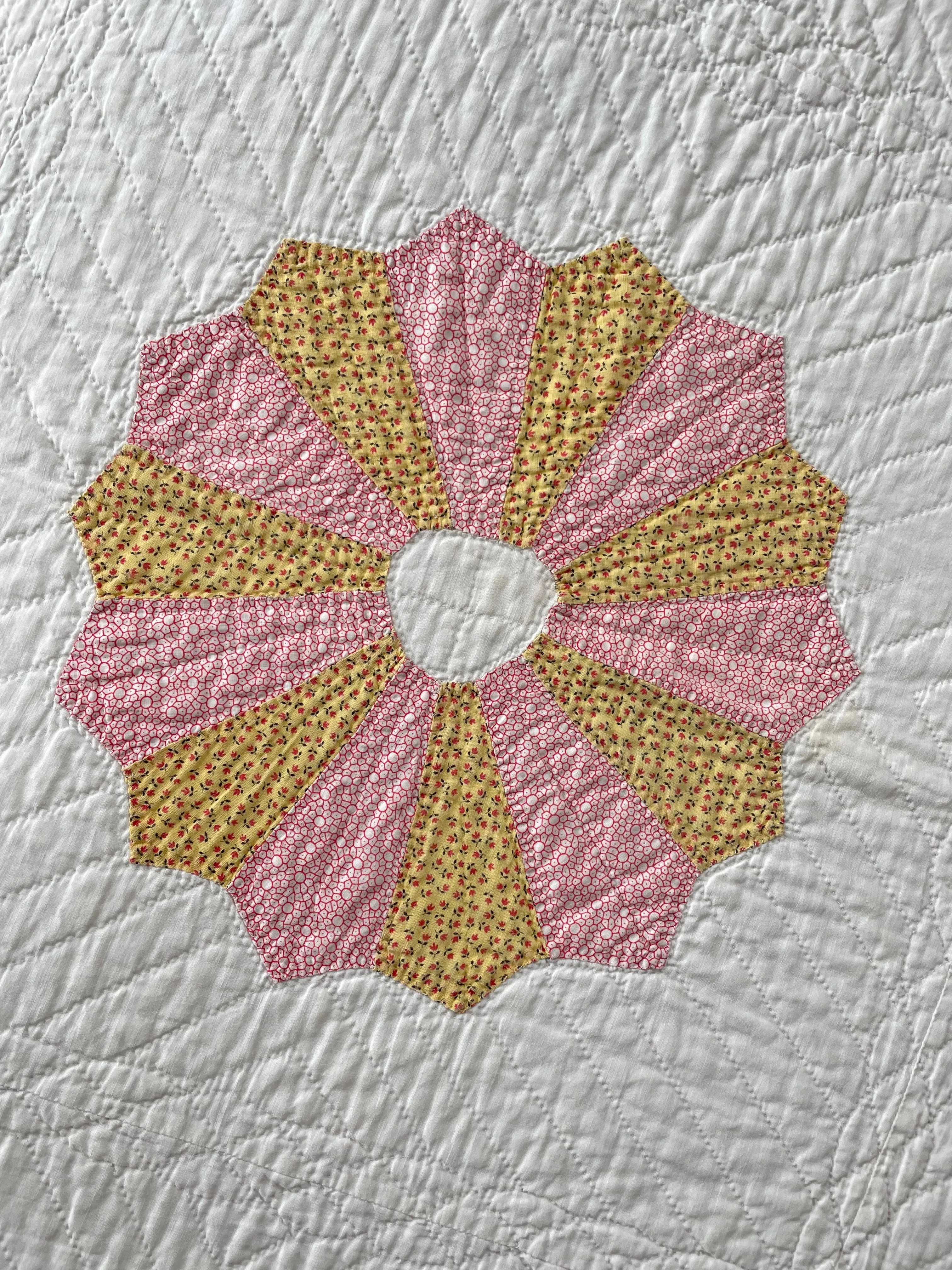 Antique Dresden Plate Quilt