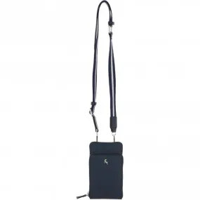 Ashwood Leather Luxury Crossbody Phone Bag Design-X Navy: X-31