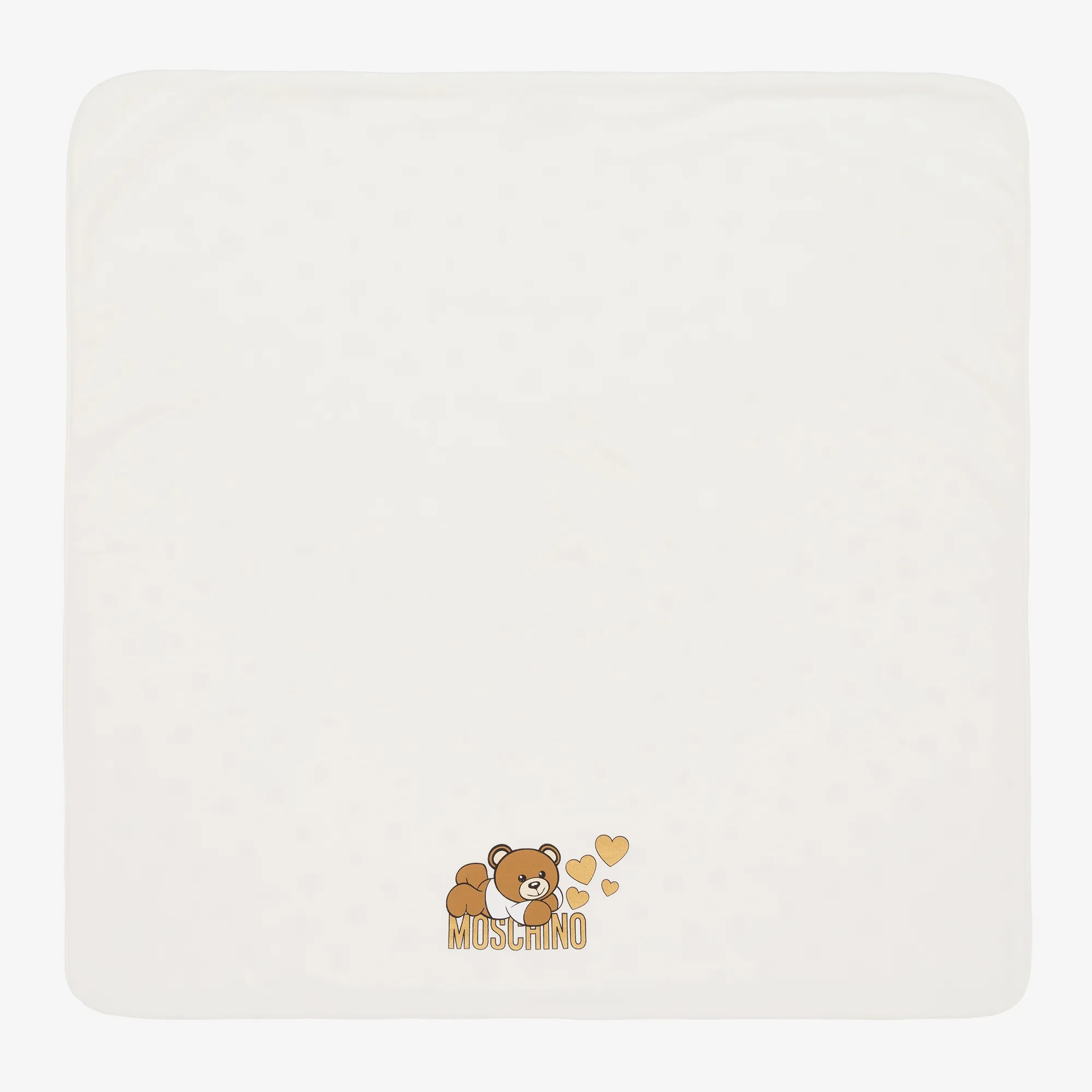 Baby Girls Ivory Cotton Blanket (70cm)