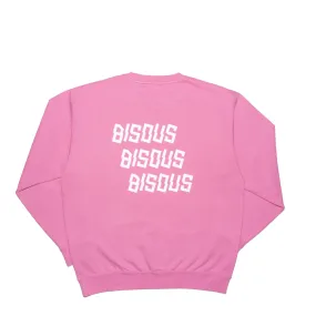 Bisous Skateboards - Bisous x3 Crewneck - Pink