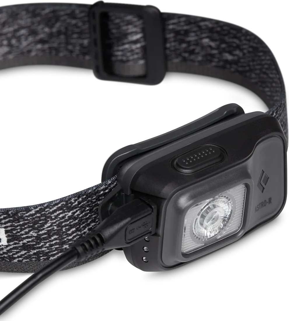 Black Diamond Astro 300-R Headlamp Graphite | Buy Black Diamond Astro 300-R Headlamp Graphite here | Outnorth