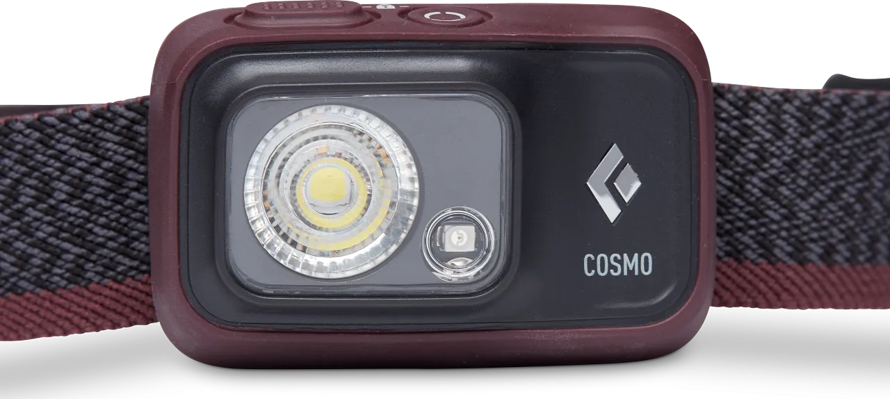 Black Diamond Cosmo 350 Headlamp Bordeaux | Buy Black Diamond Cosmo 350 Headlamp Bordeaux here | Outnorth