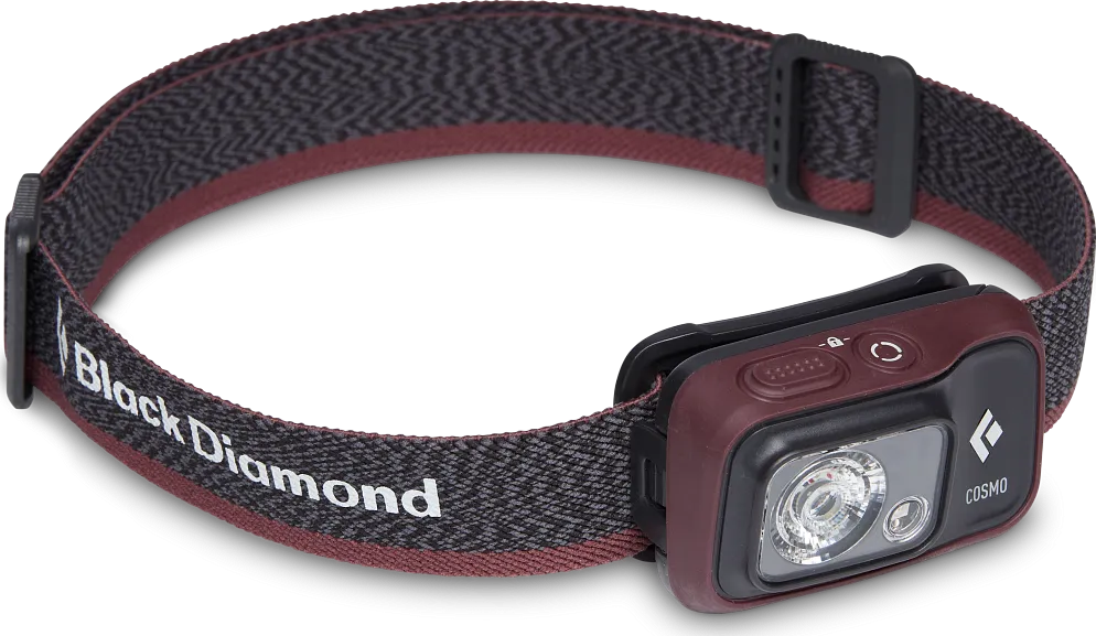 Black Diamond Cosmo 350 Headlamp Bordeaux | Buy Black Diamond Cosmo 350 Headlamp Bordeaux here | Outnorth