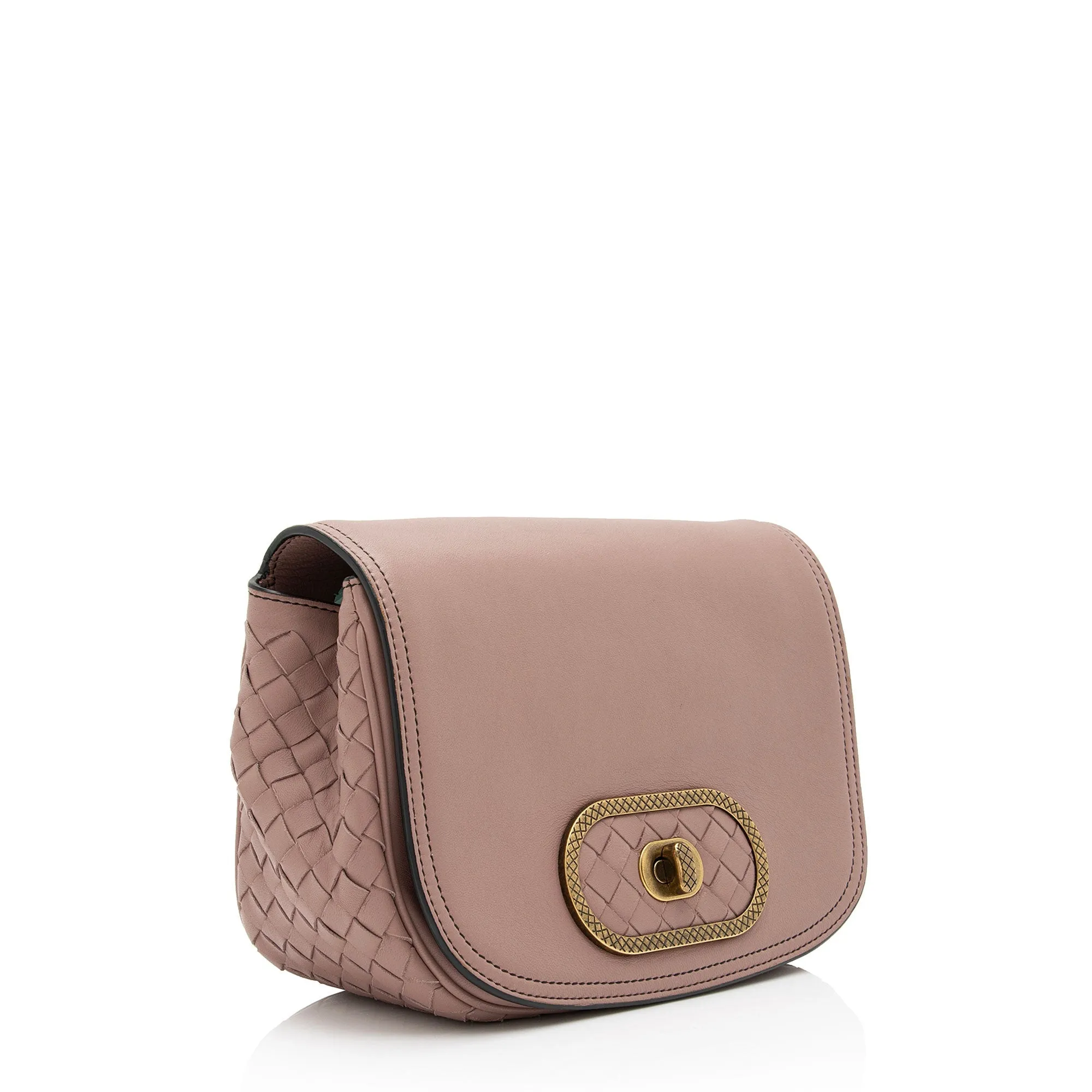 Bottega Veneta Intrecciato Nappa Leather BV Luna Crossbody Bag