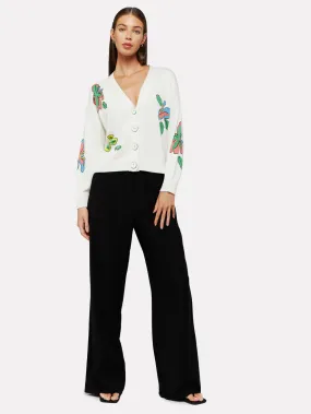 Brodie Tropical Petal Cardigan