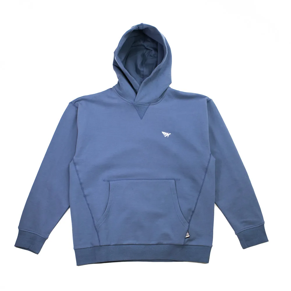 Brushed Surface Hoodie (Stone Blue)