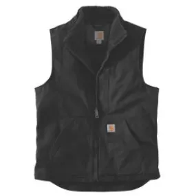 Carhartt Mens Washed Duck Soft Lined Mock Neck Vest