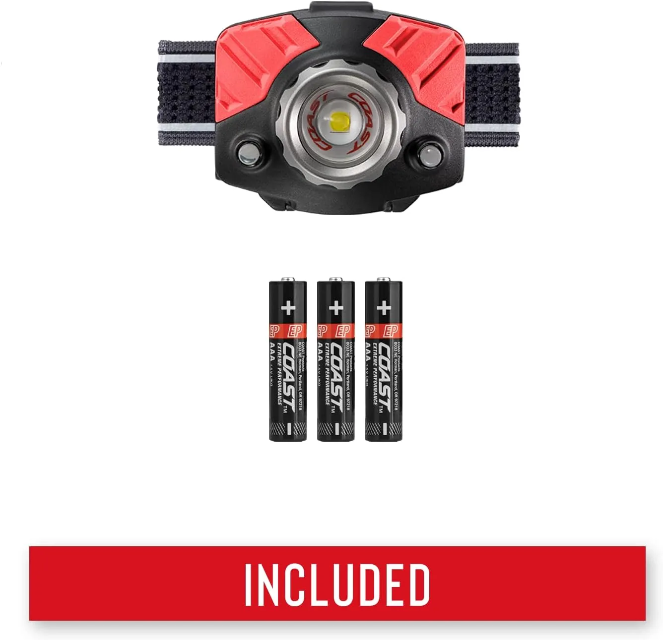 COAST Dual Color Pure Beam Headlamp FL75