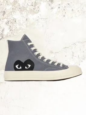 Comme Des Garons PLAY CONVERSE Black Heart Chuck Taylor All Star ’70 High