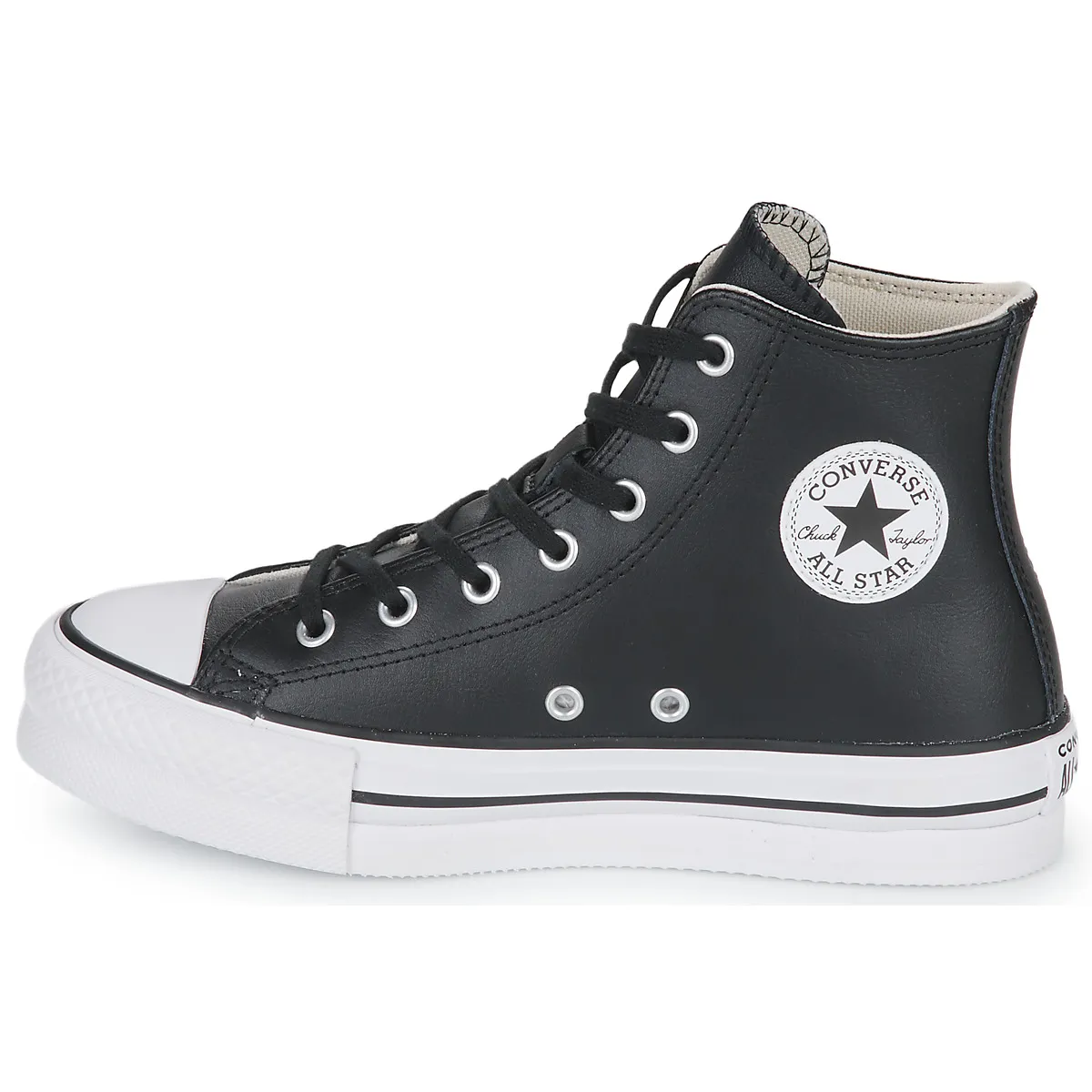 Converse Chuck Taylor All Star Eva Lift Leather Foundation Hi