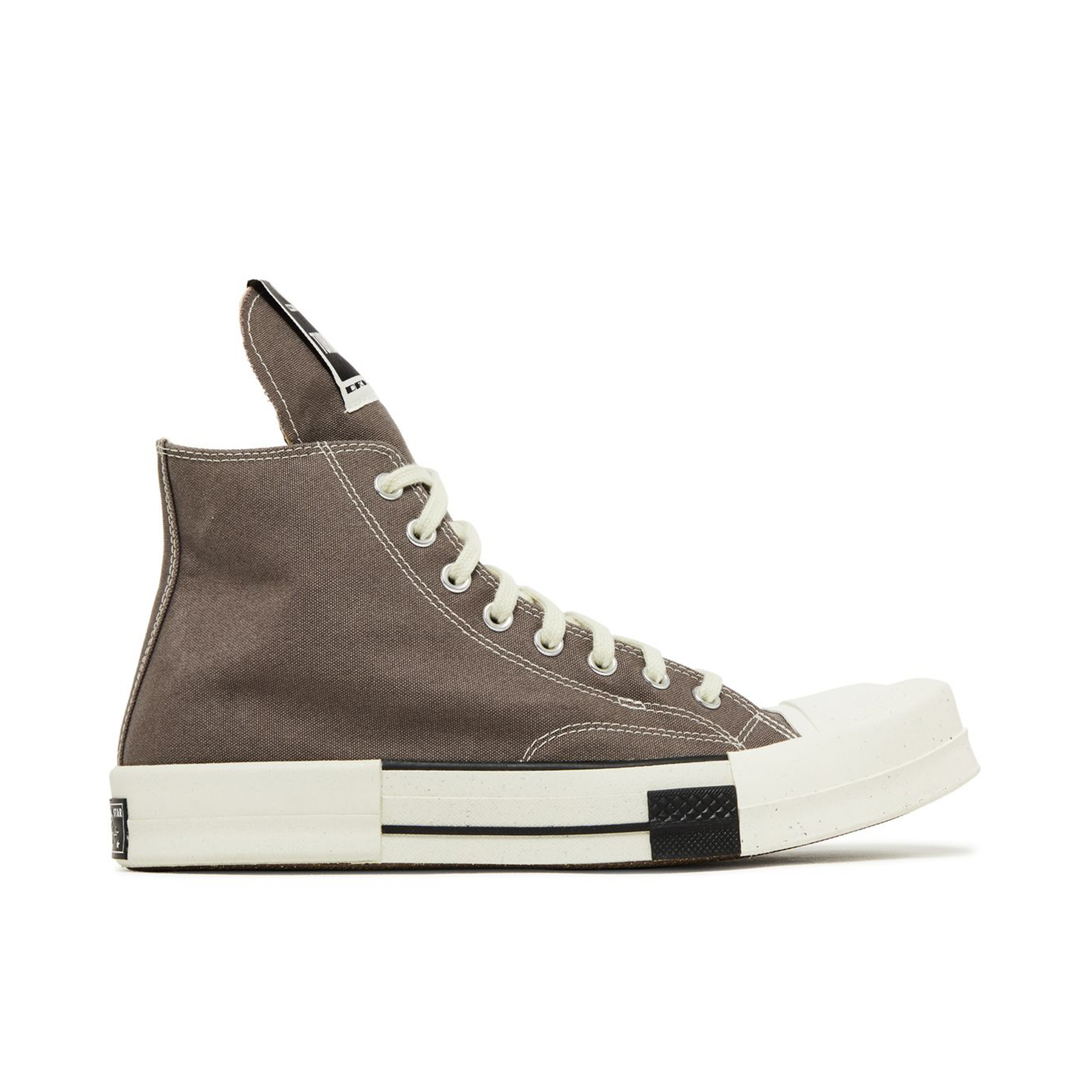 Converse TURBODRK Laceless Chuck Taylor All Star 70 Hi Rick Owens DRKSHDW Iron | A03938C/DC01CX938/A03R0 | Laced