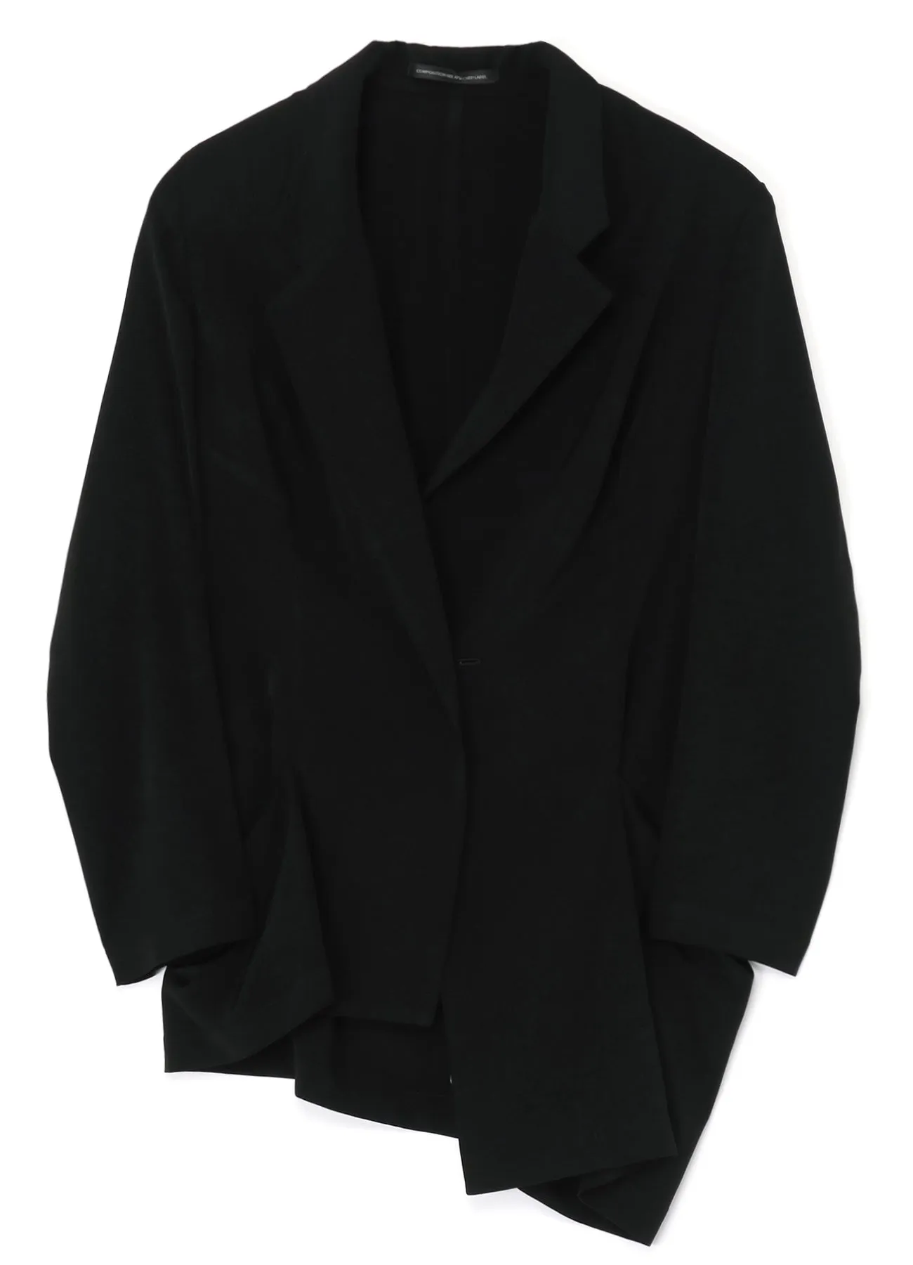 CREPE de CHINE ASYMMETRIC JACKET