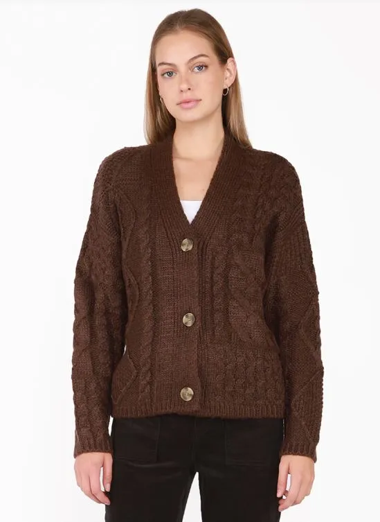 Dex Cable Knit Cardigan