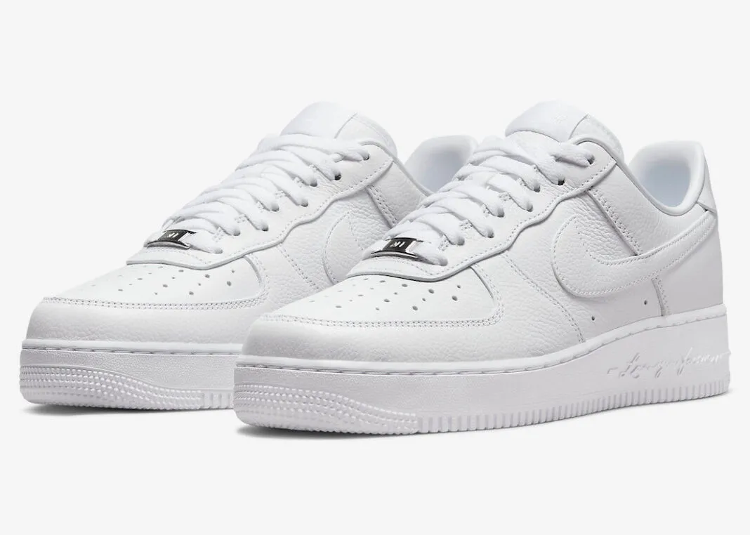 Drake NOCTA X Nike Air Force 1 Low Certified Lover Boy White CZ8065-100