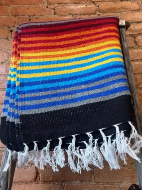 El Paso New West Traditional Mexican Falsa Blanket