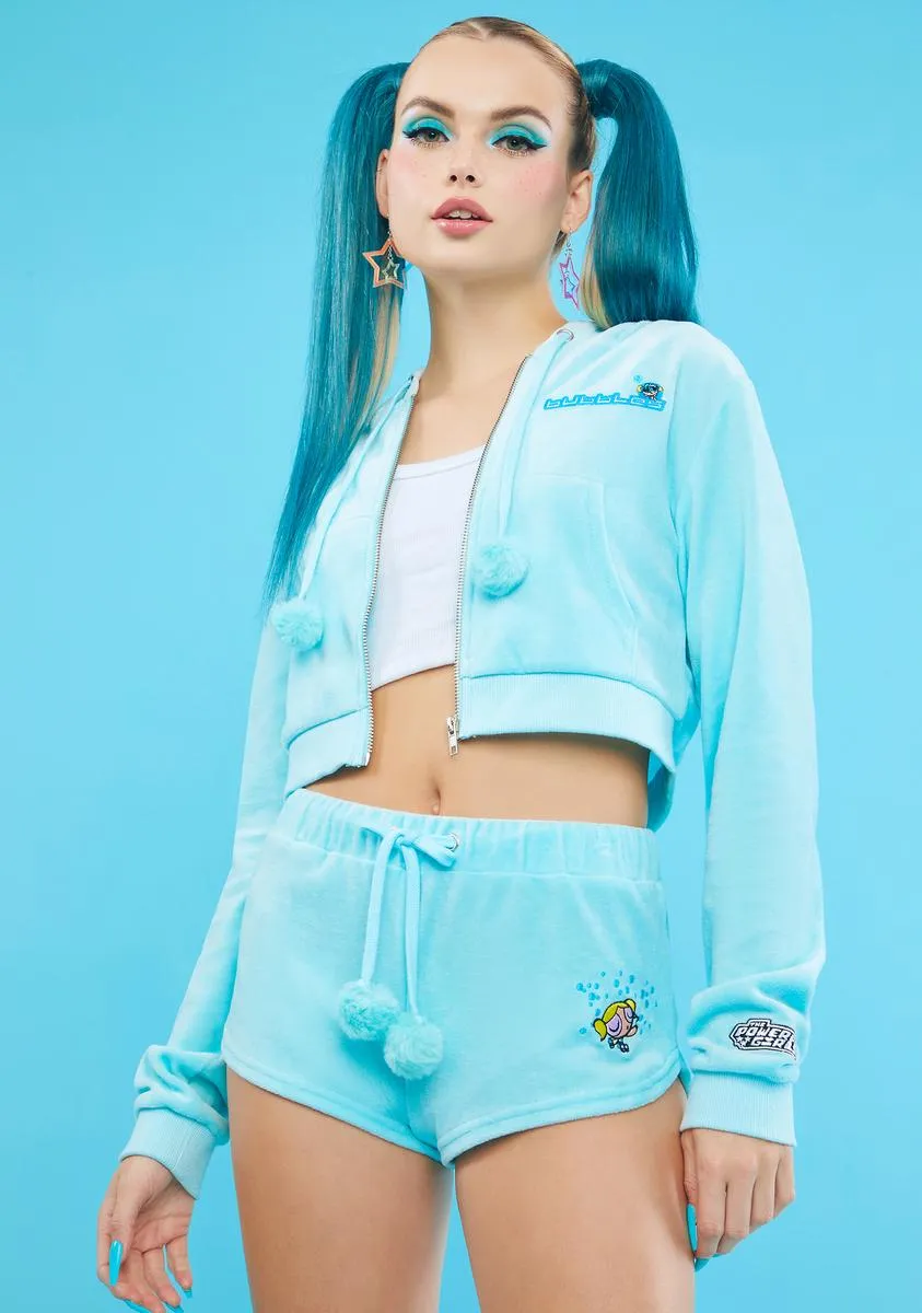 Everything Nice Velour Shorts-