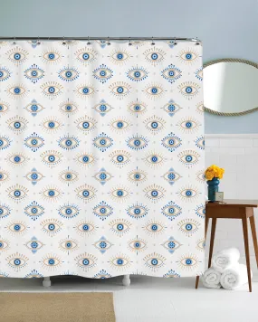 Eyes Wide Open Shower Curtain