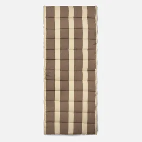 Ferm Living Strand Quilted Mattress - Carob Brown/Par | Coggles