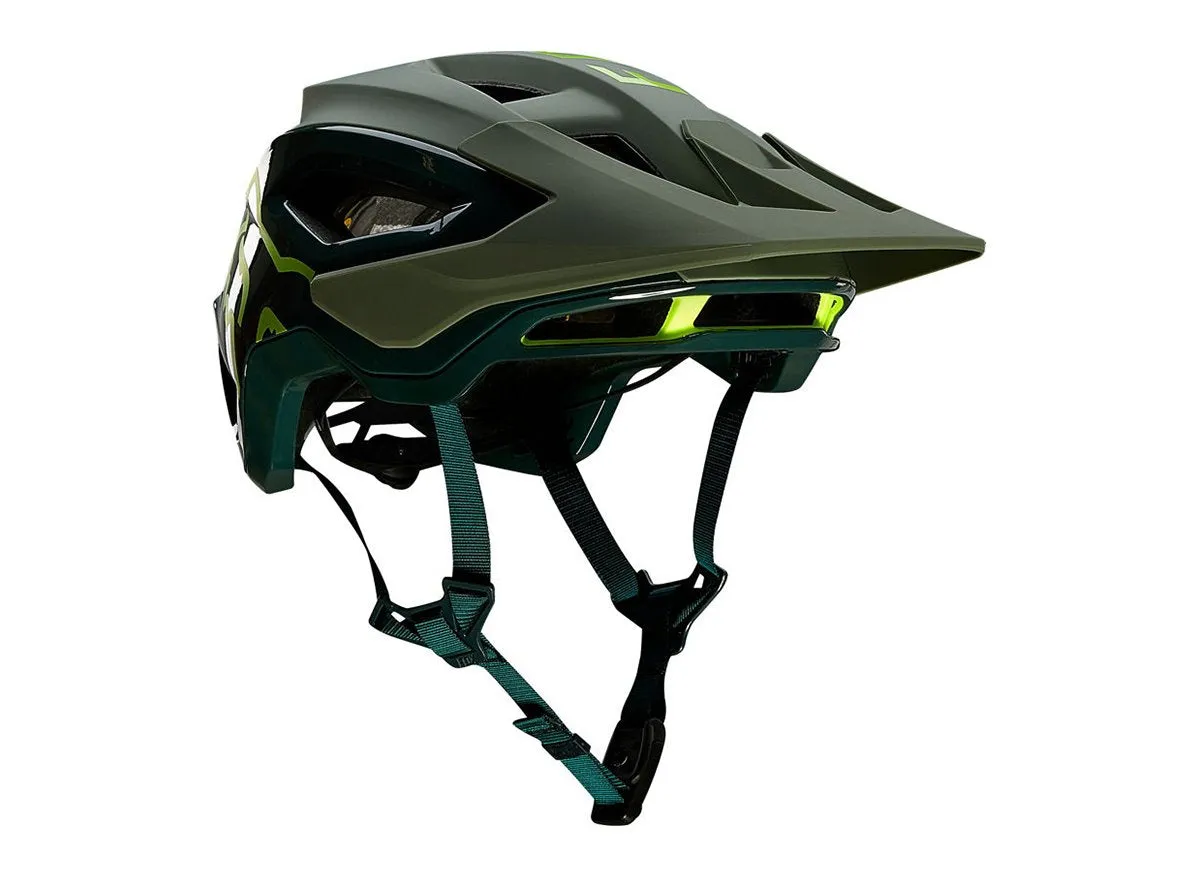 Fox Racing Speedframe Pro MTB Helmet - Pine - 2020