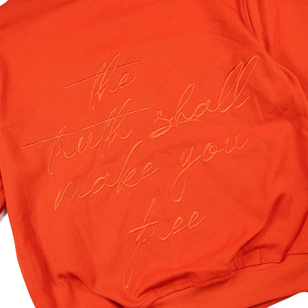 Full-Zip Truth Hoodie (Orange)