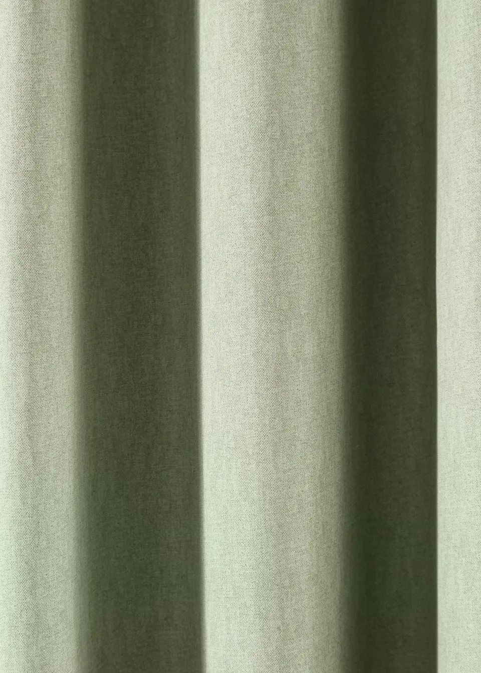 Fusion Sorbonne Green Eyelet Curtains