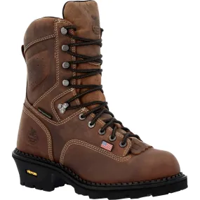 Georgia Boot USA Logger Composite Toe Waterproof Work Boot