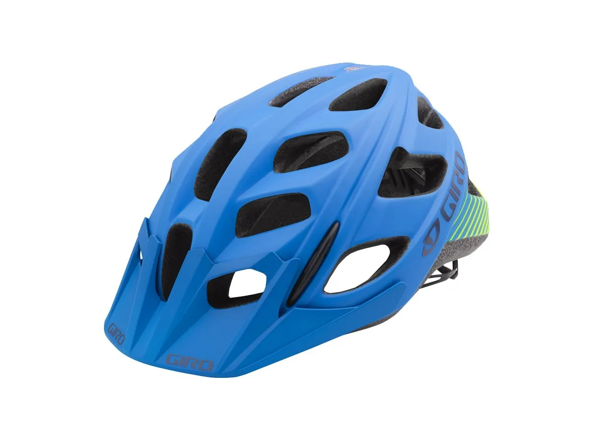 Giro Hex MTB Helmet - Matt Blue-Lime