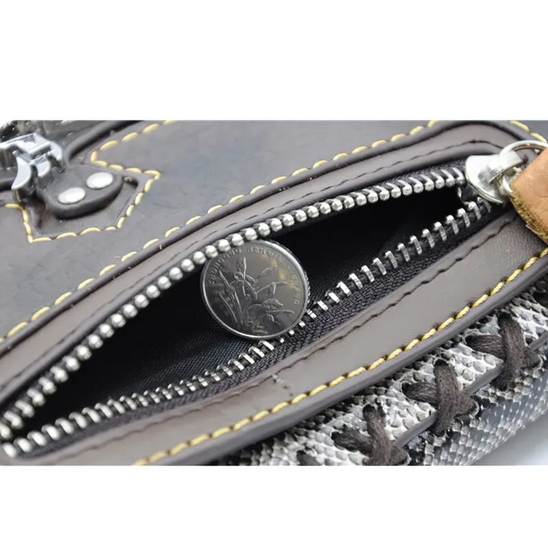 Gothic Stylish PU Leather Crossbody bag Skull Punk / Shoulder Bag with Rivet Cross