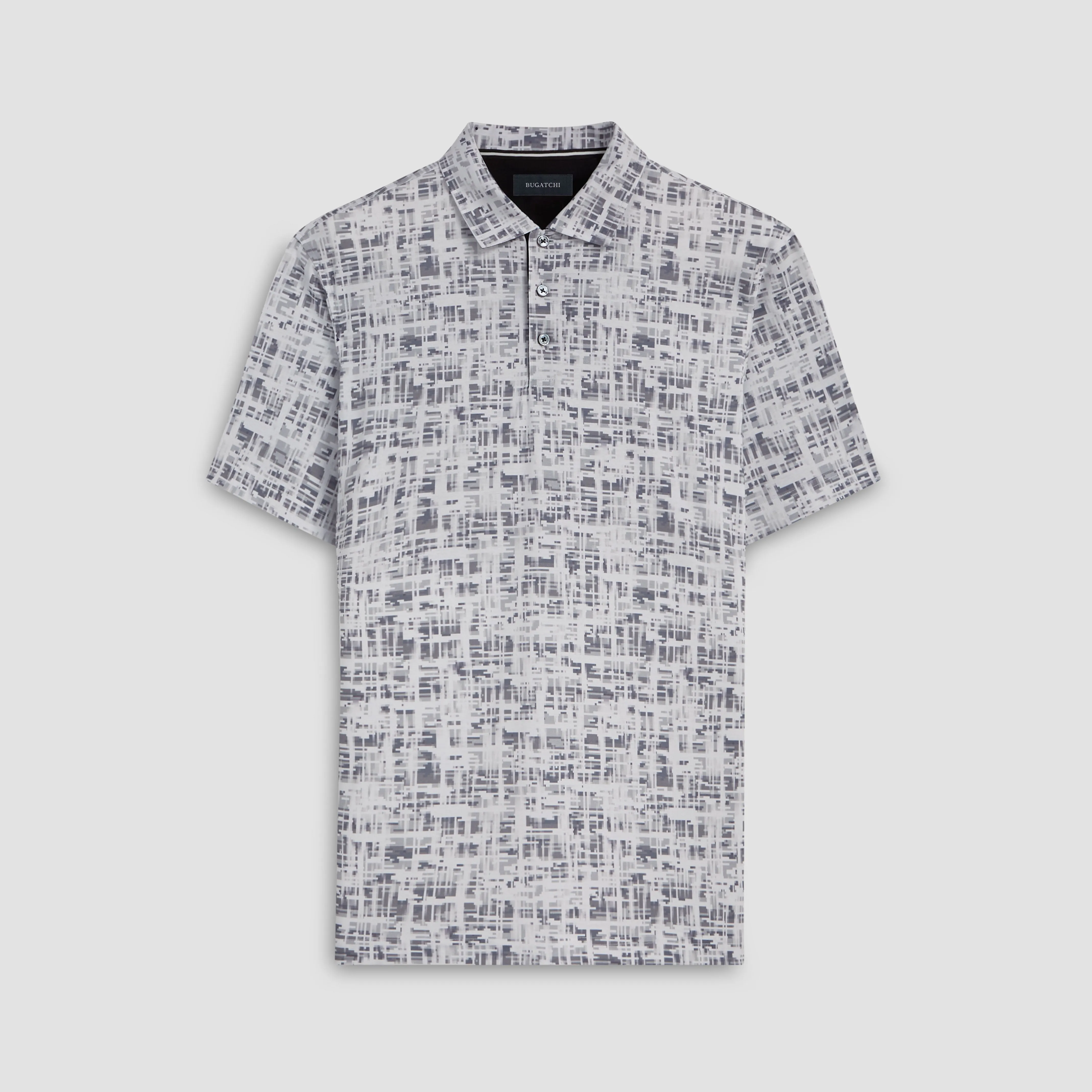 Hendrix Abstract Print Polo Shirt