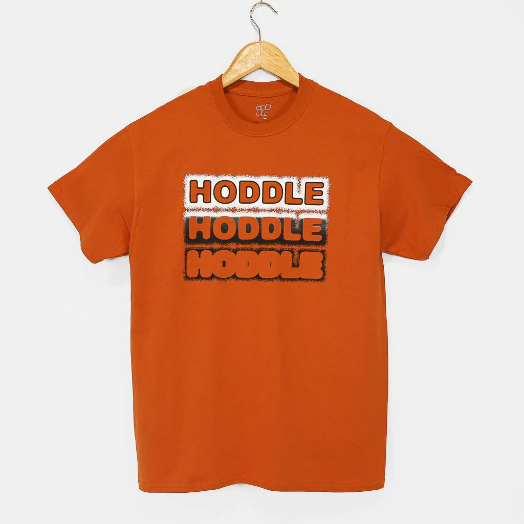 Hoddle Skateboards - Decline T-Shirt - Rust