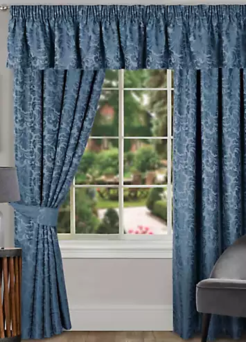 Home Curtains Buckingham Pair of Standard Lined Curtains | Kaleidoscope