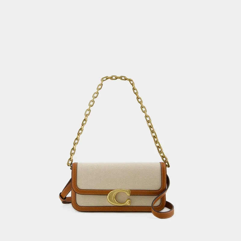 Idol 23 Shoulder Bag - Coach - Canvas - Salt Stone