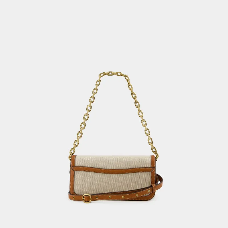 Idol 23 Shoulder Bag - Coach - Canvas - Salt Stone