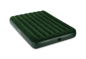 Intex Full Prestige Downy Airbed Mattress with Battery Pump