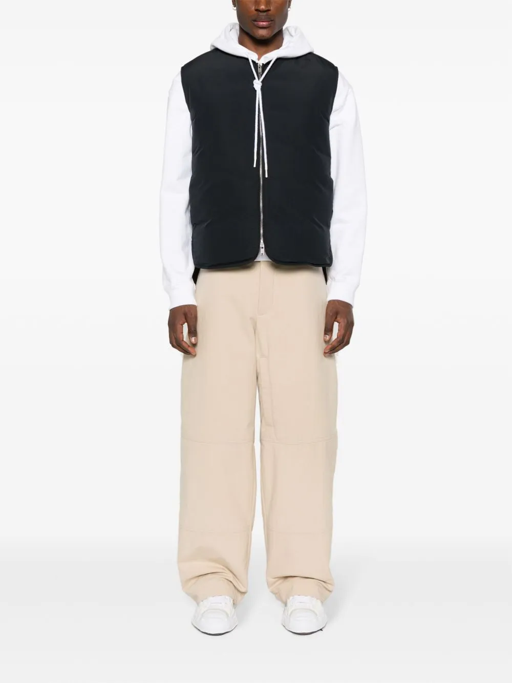 Jil Sander Plus    Jil Sander Plus Zipped Vest