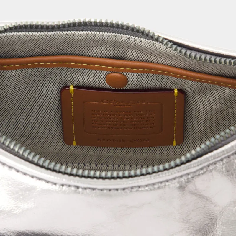 Juliet 25 Shoulder Bag - Coach - Leather - Grey