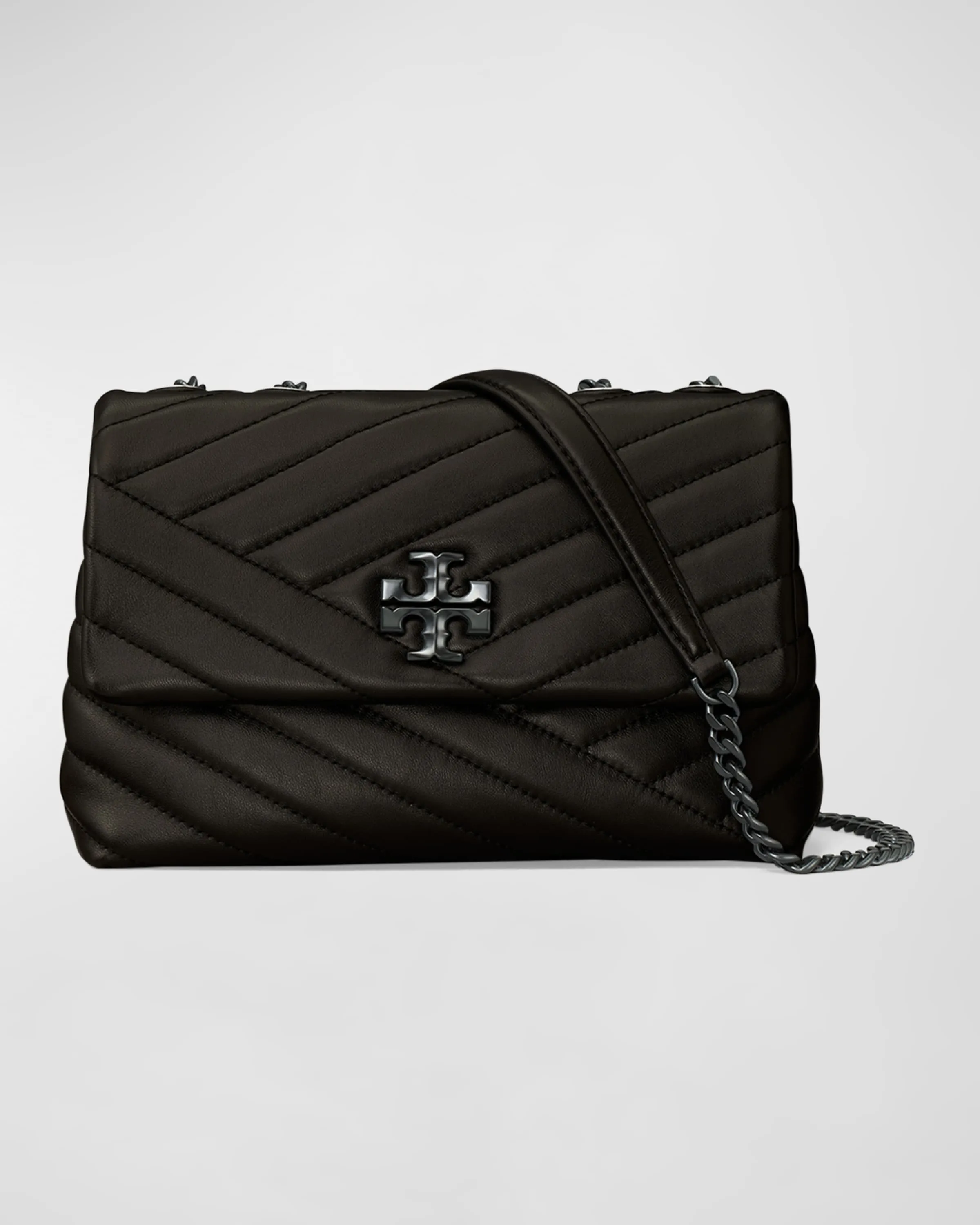 Kira Chevron-Quilt Convertible Shoulder Bag