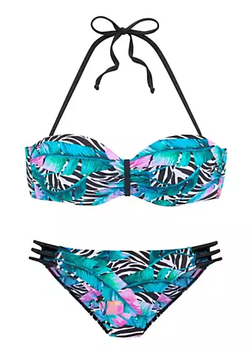 LASCANA Wired Bandeau Bikini | Kaleidoscope