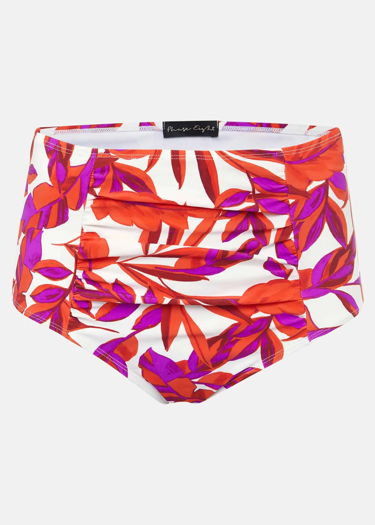 Leaf Print Bikini Bottoms