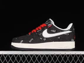 Levis x Nike Air Force 1 07 Low Black White Red LE5050-011