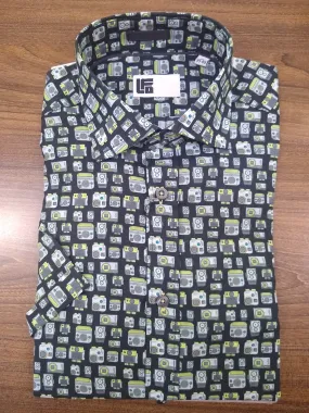 LFD Black-Camera Short Sleeve Shirt