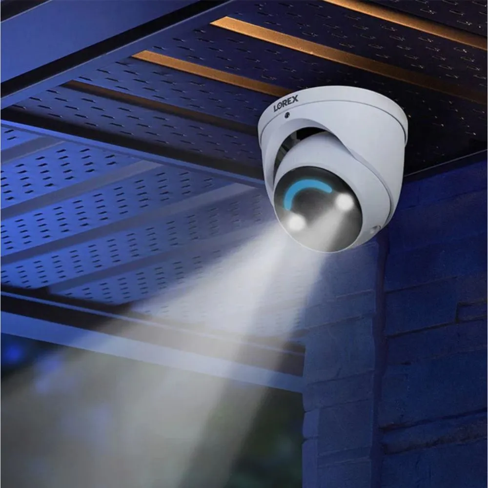 Lorex 4K Smart Security Lighting IP Dome Camera