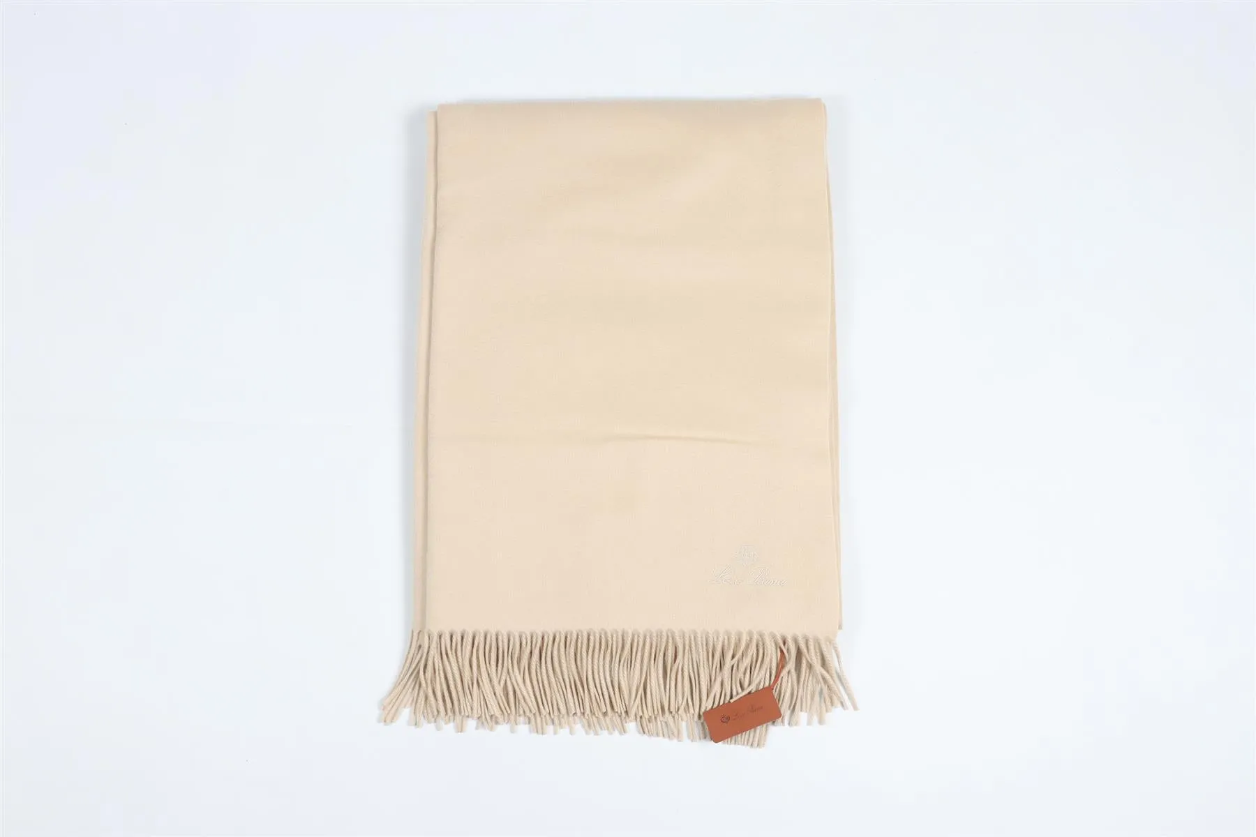 LORO PIANA CREAM UNITO CASHMERE BLANKET